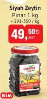 PINAR  SİYAH ZEYTİN